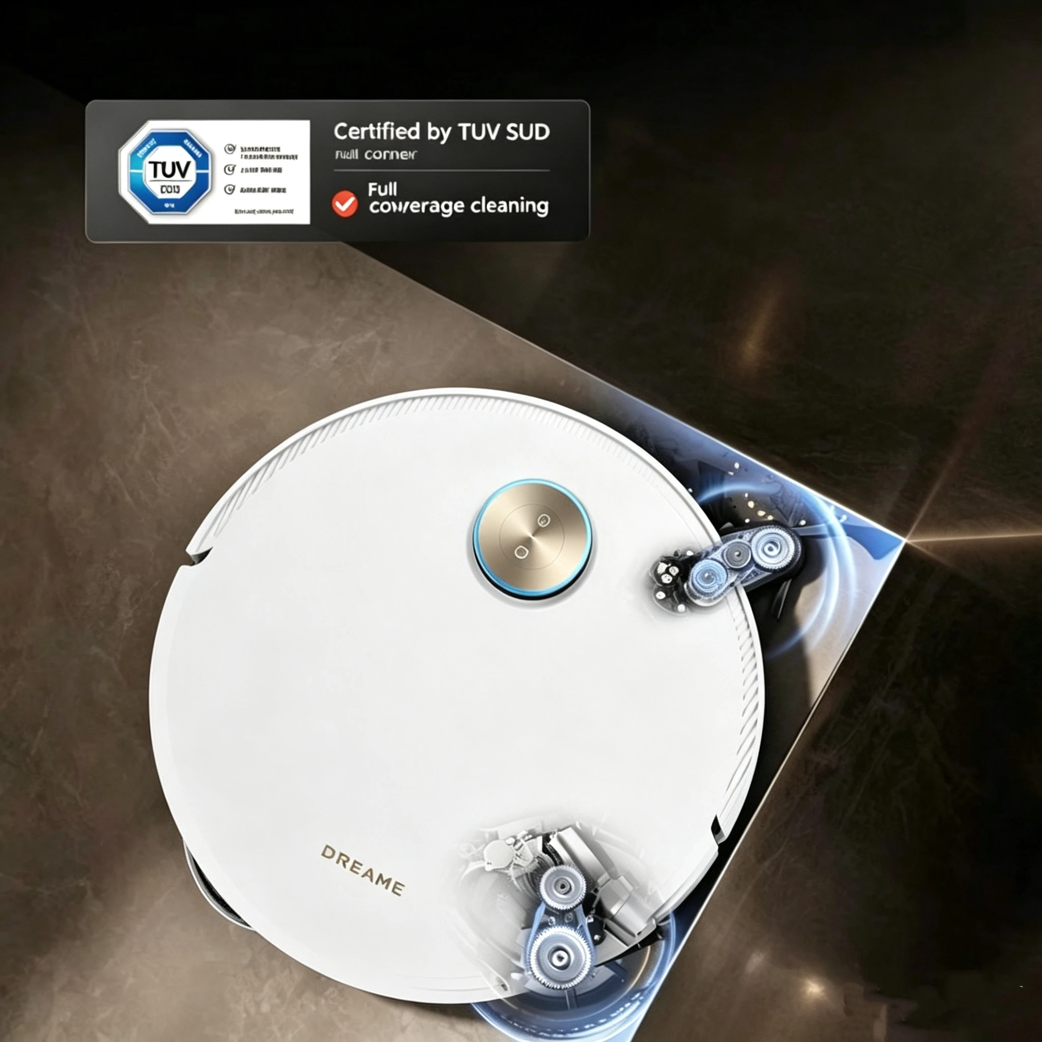 Global 20,000-Pa Powerful Suction Force, Intelligent Obstacle Avoidance, Climbing Slope, Self-cleaning Robot Vacuum Cleaner