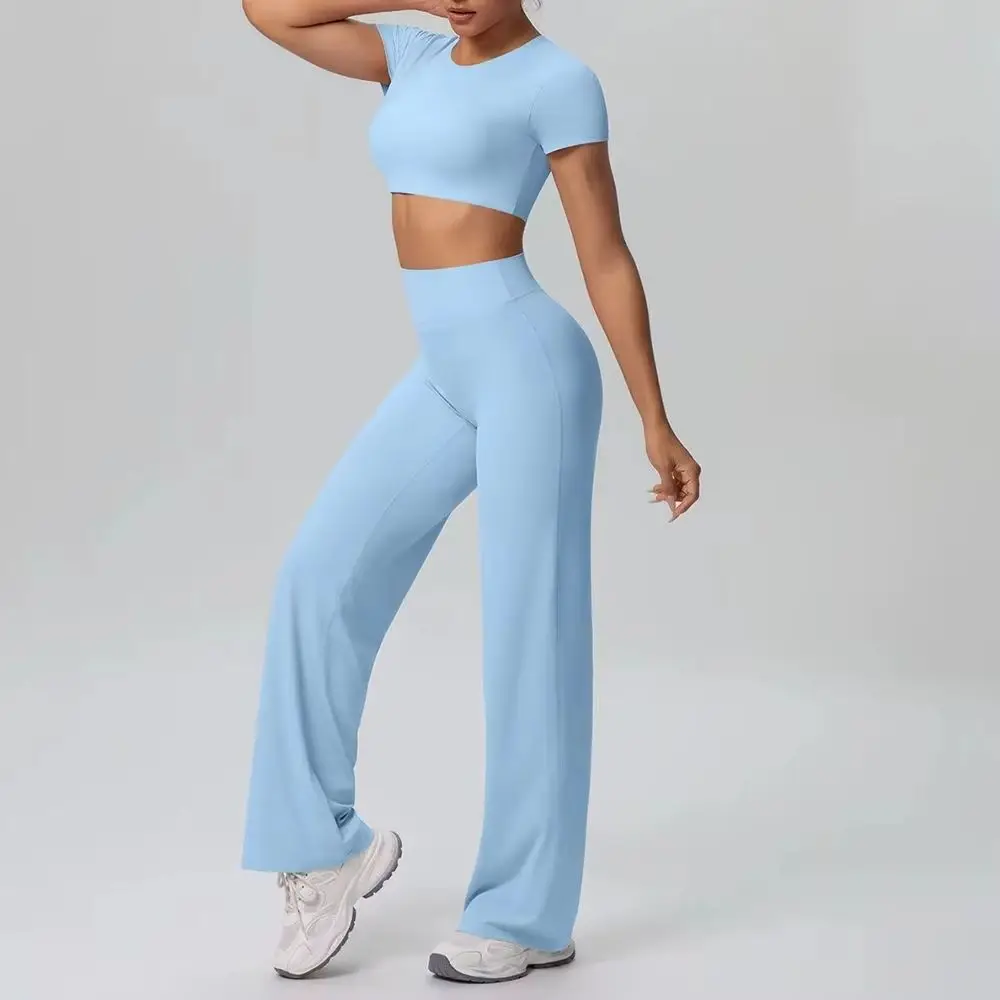 2pcs-sport-yoga-set-women-tracksuit-soft-and-breathable-high-waist-leggings-fitness-short-sleeve-women-shirts-gym-suit-sportwear
