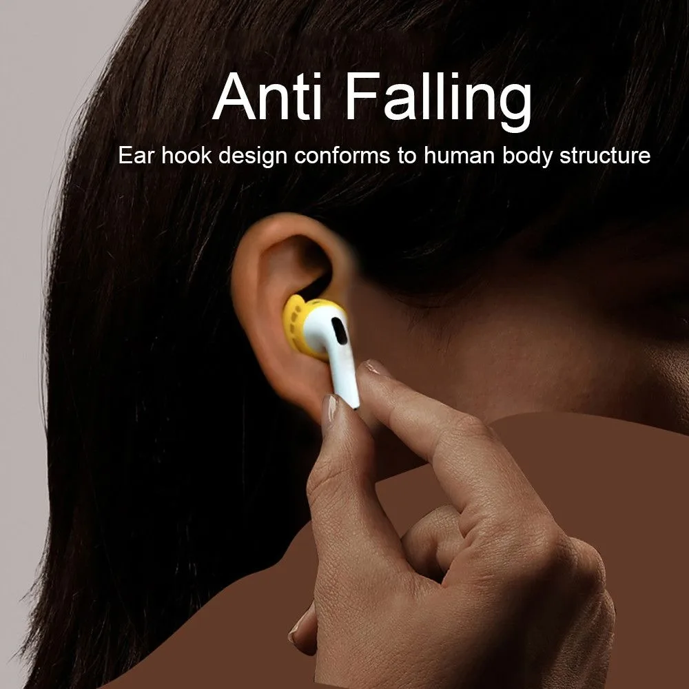 1Pair For AirPods 3 Ear cap Ear Hooks Anti Slip Wings Ear Cover Grip Tips earphone Accessories For Apple AirPods 3rd Generation