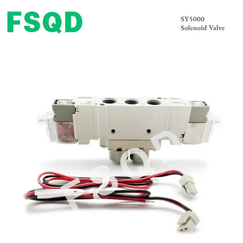 SY5120 SY5220 SY5320 SY5420 SY5520-3LZD 4LZD 5LZD 6LZD 3LZE 4LZE 5LZE-C4 C6 C8 válvula solenoide SY5000