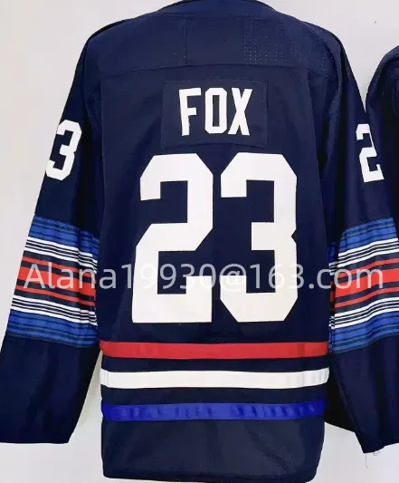 Custom New Style Adam Fox Artemi Panarin Mika Zibanejad Igor Shesterkin Chris Kreider Alexis Lafrenière Jacob Trouba Jerseys