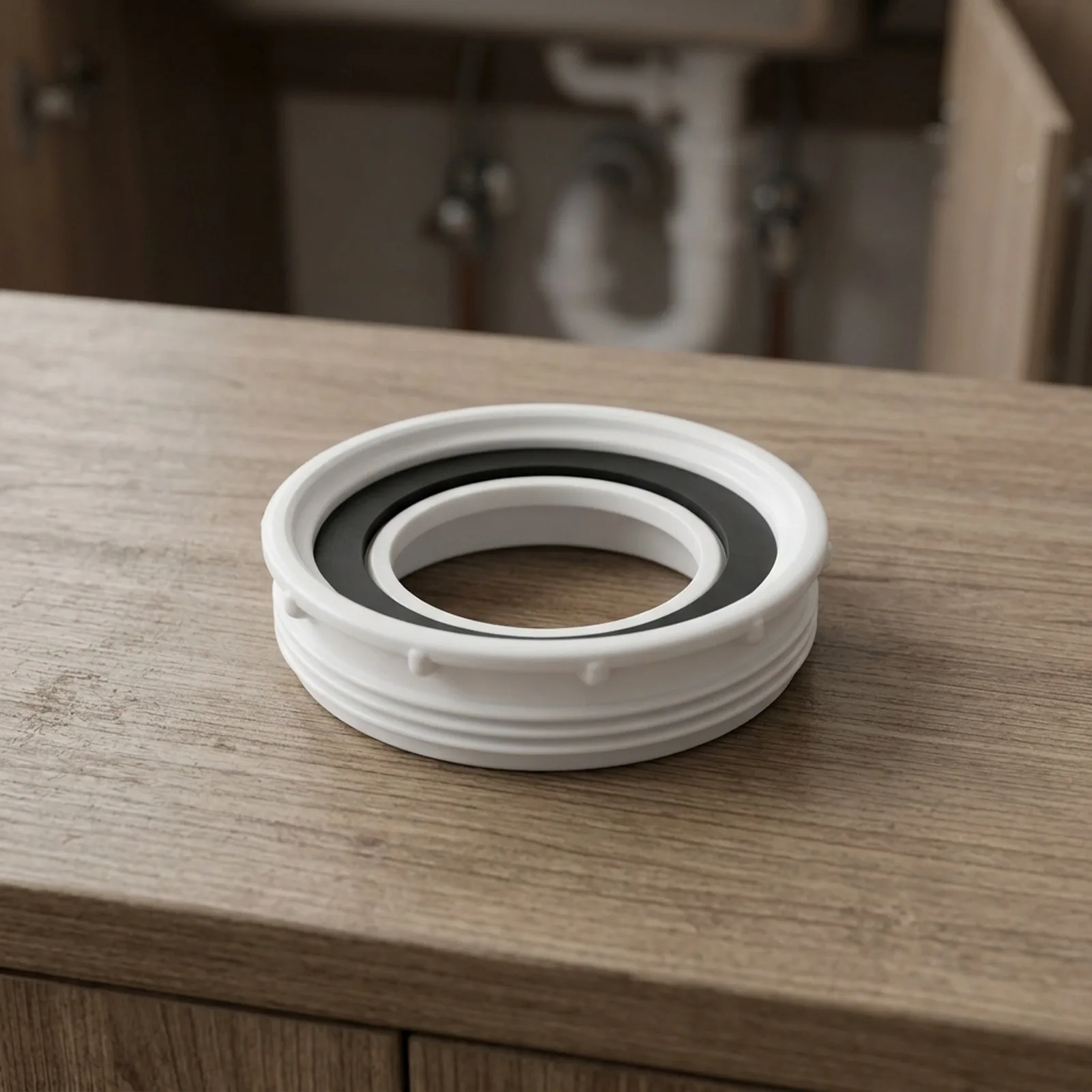 Plumbing Fitting Sink Drain Adapter Easy Installation Plug-and-play Kitchen Installation For 1-1 2 To 1-1 4 Inch Pipes