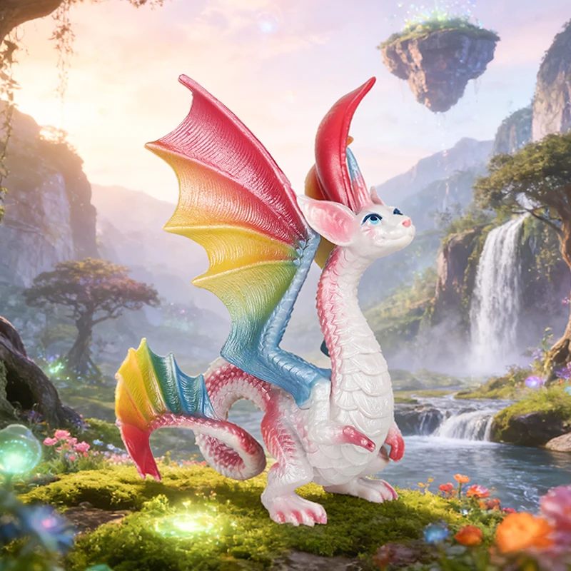 Oenux Simulation Dinosaurier Bayala Drachenbaum Monster Fledermaus Dämon Basilisk Tiermodell Actionfiguren PVC Sammlung Kinderspielzeug Geschenk – Detail 36