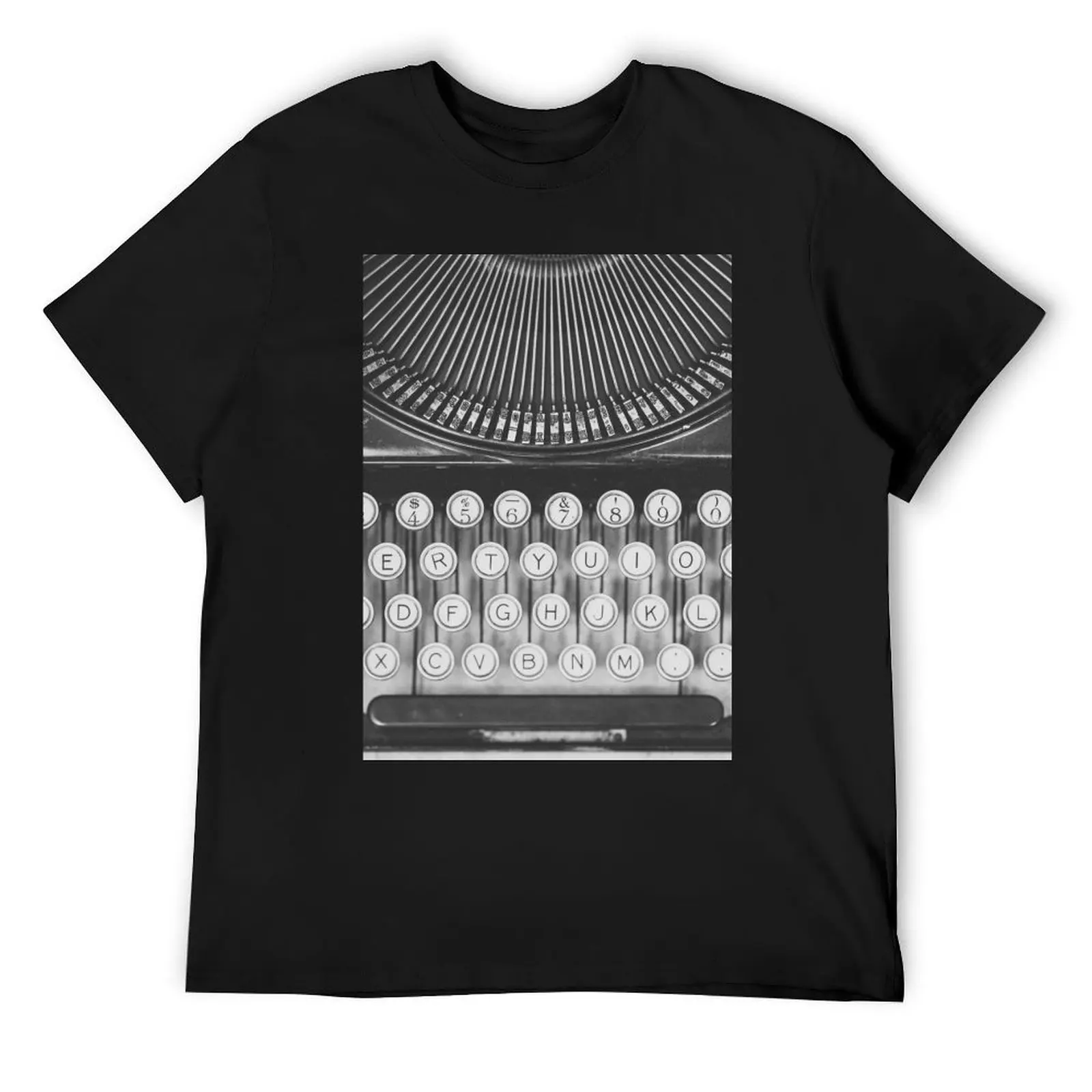 

Vintage Typewriter Study T-Shirt anime stuff vintage designer shirts t shirt for men