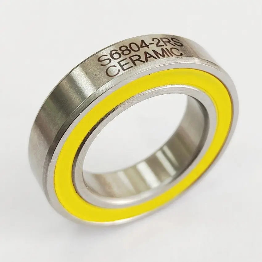 Ceramic Beads   Stainless Steel Bearings   ABEC-3   S6804-2RS-CERAMIC   7149787