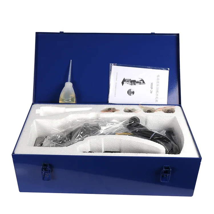 2025 ODETOOLS MHP-20 التعامل مع آلة ثقب العيينة المعدنية اليدوية