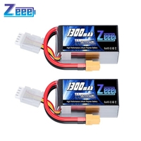2pcs Zeee 3S FPV Drone Battery 11.1V 120C 1300mAh Softcase with XT60 Plug for RC Car Airplane Boats Racing Models Lipo Parts