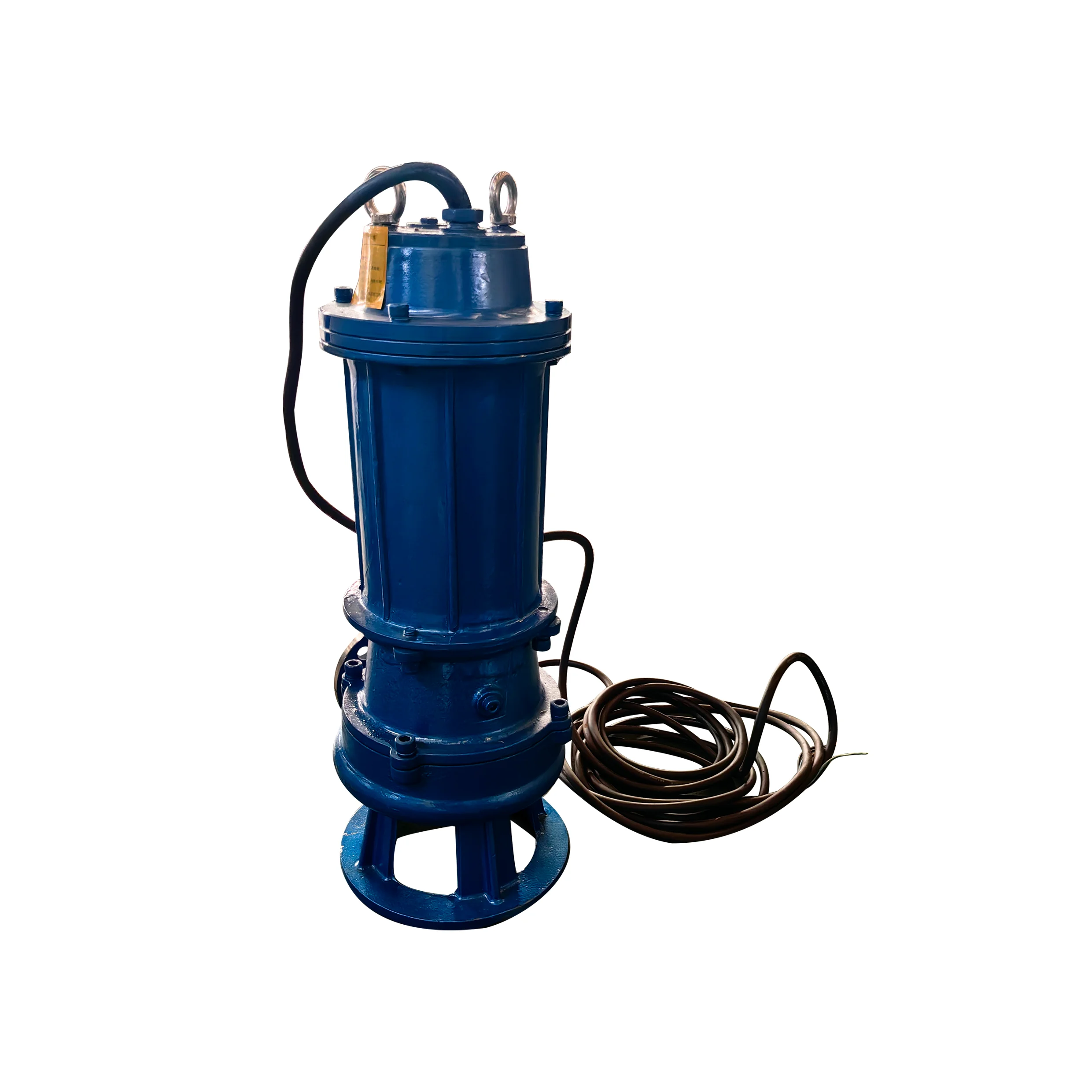 Bomba de aguas residuales sumergible no obstrucción al por mayor personalizada OEM para descarga de aguas residuales de red de tuberías subterráneas