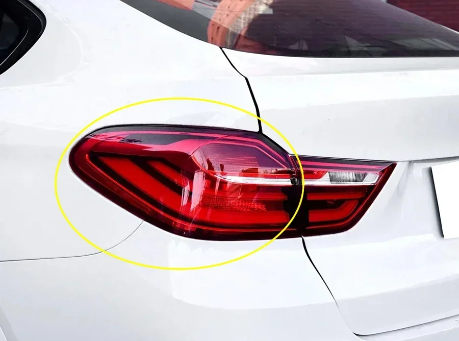 For BMW X4 F26 2014 2015 2016 2017 Car Accessories Outer Taillight Shell Rear Signal Parking Lights Cover Plexiglass
