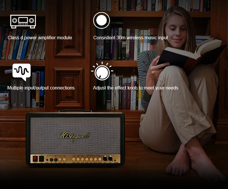 TLF Xtuga MS06 o Systeem Karaoke Machine Versterker Actieve Party Draagbare Luidspreker