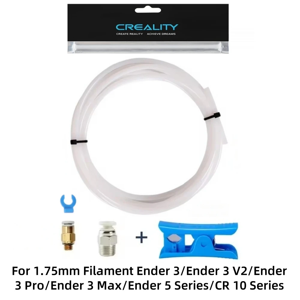 Official Creality 3D Printer Tube, 3D Printer PTFE Tube Tubing Upgrades for Ender 3/3 V2/ 3 Pro/3 Max/5/CR 10 Series