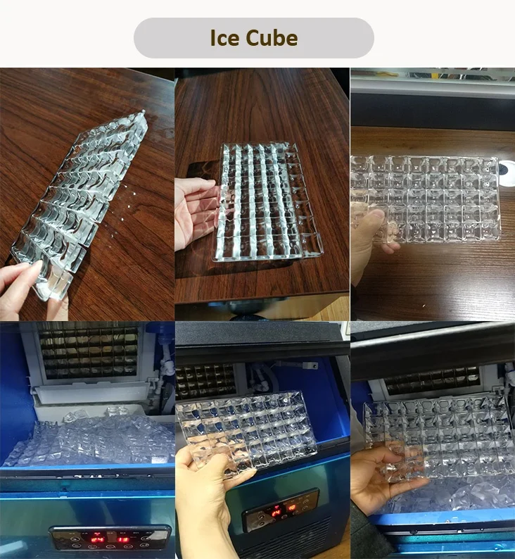 Hot Sell 110V/50Hz 110V/60Hz GK180kg Large Commercial Ice Maker Ice Machine