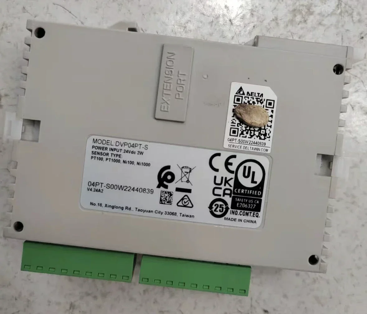 Used DVP04PT-S module