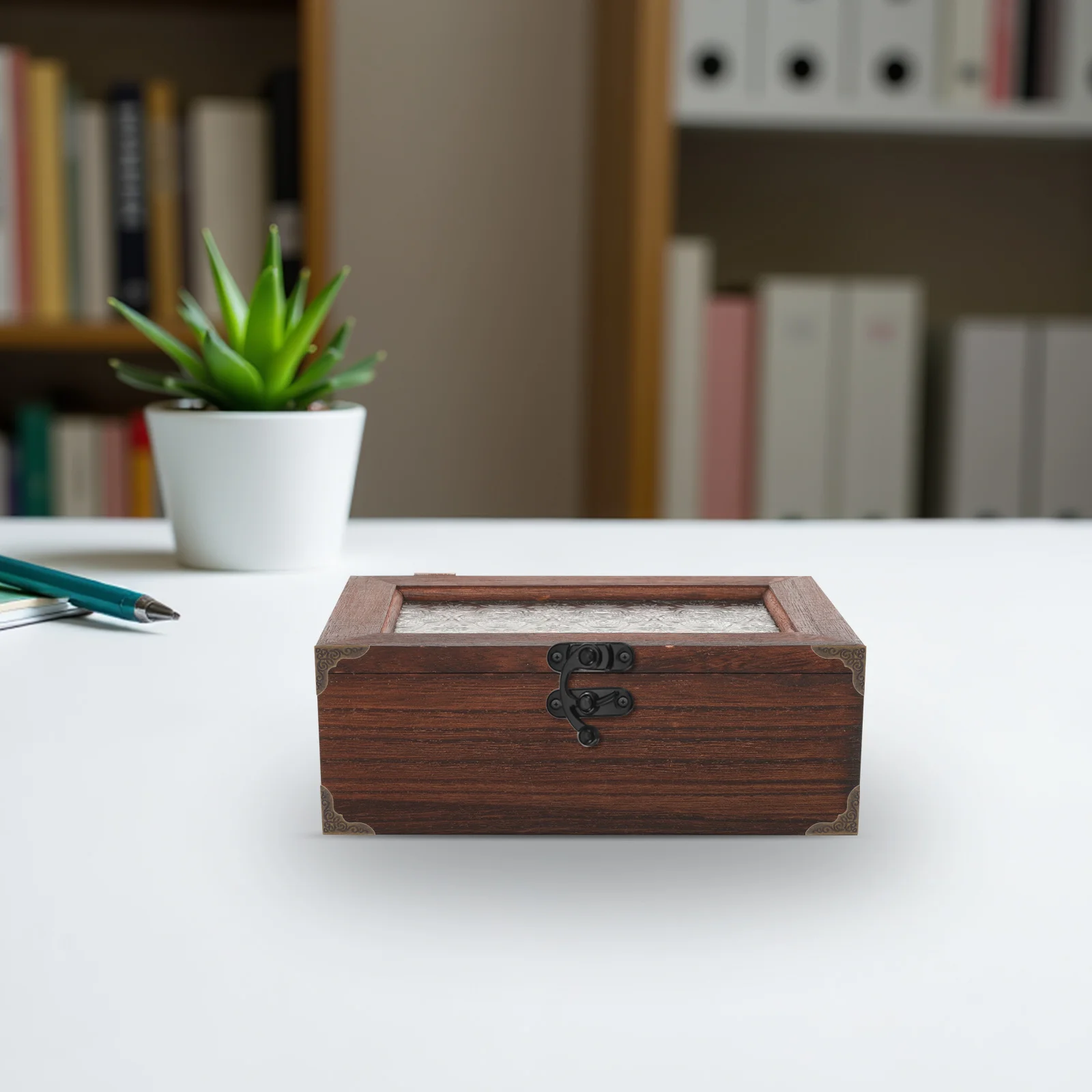 

4 шт., винтажный роговой крючок, замок: декоративная защелка для ювелирных изделий, сундука, шкафов, защитная металлическая застежка, пряжка, застежка