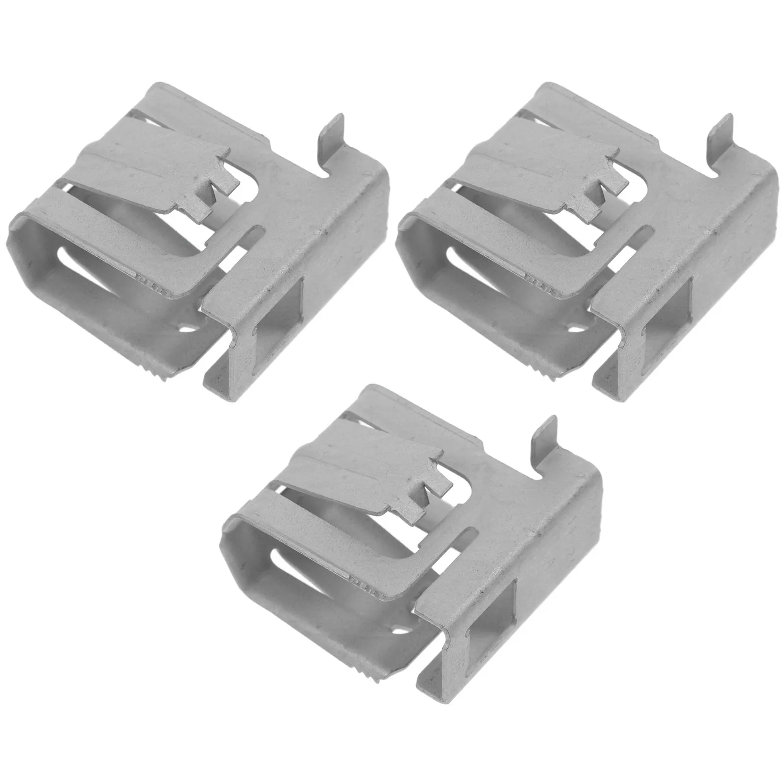 Solar Panel Mounting Clamps 3 Pack Stainless Steel Bracket Clips for Home Roof Rack Installation