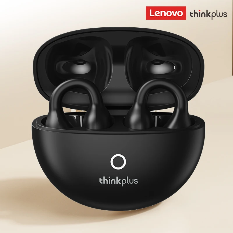 Lenovo LP25 PRO Bluetooth 5.4 Kopfhörer Ohrclip Sport Wireless Headset Lange Akkulaufzeit Geräuschunterdrückung Ohrhörer HD-Mikrofon für Anrufe 9