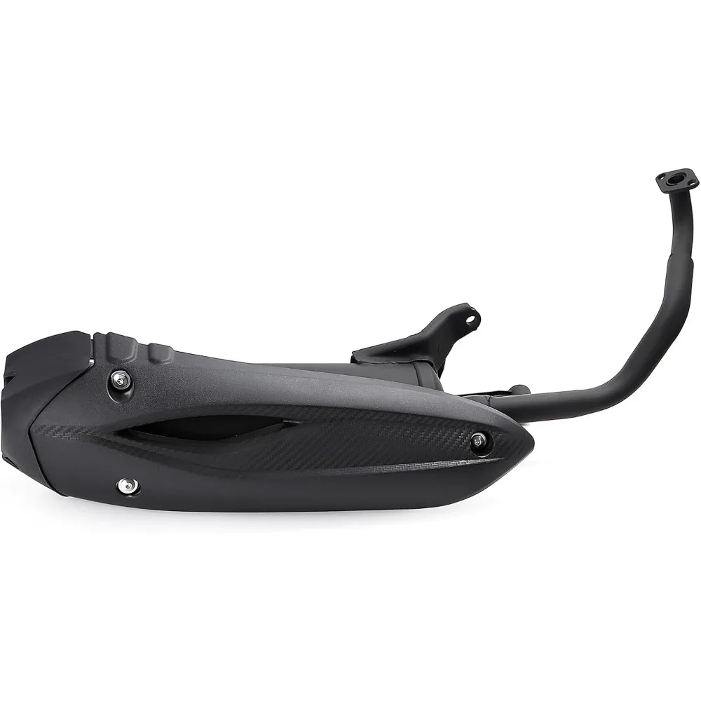 

Выхлопная труба мотоцикла Mokuo из тяжелого железного материала, совместимая с китайским 4-тактным двигателем GY6 125cc 150cc, скутером, мопедом R