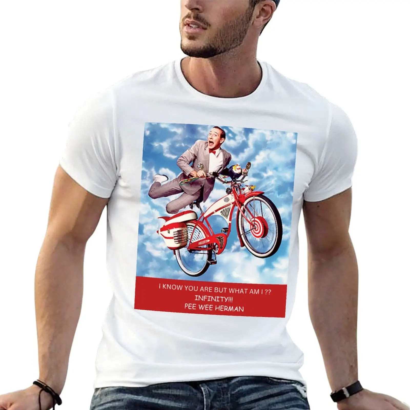 

PEEWEE HERMAN T-Shirt funny t shirts cotton man tshirt T-Shirt