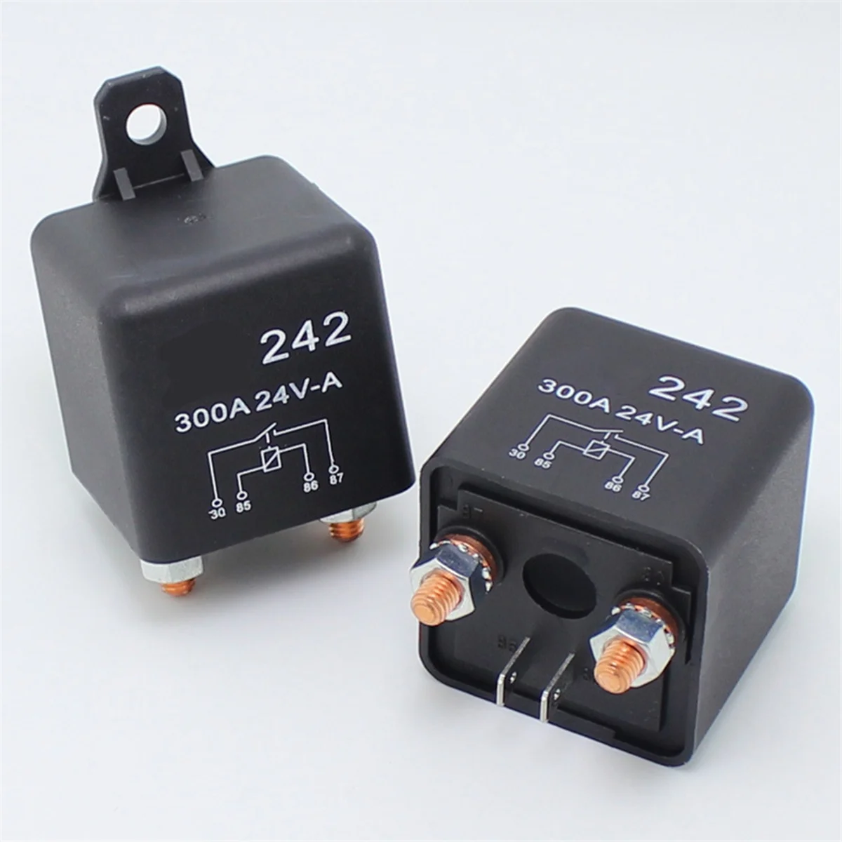 BFYLE 1 шт. сверхмощное реле 24 В постоянного тока 300A автомобильный переключатель аккумулятора для хранения лодок