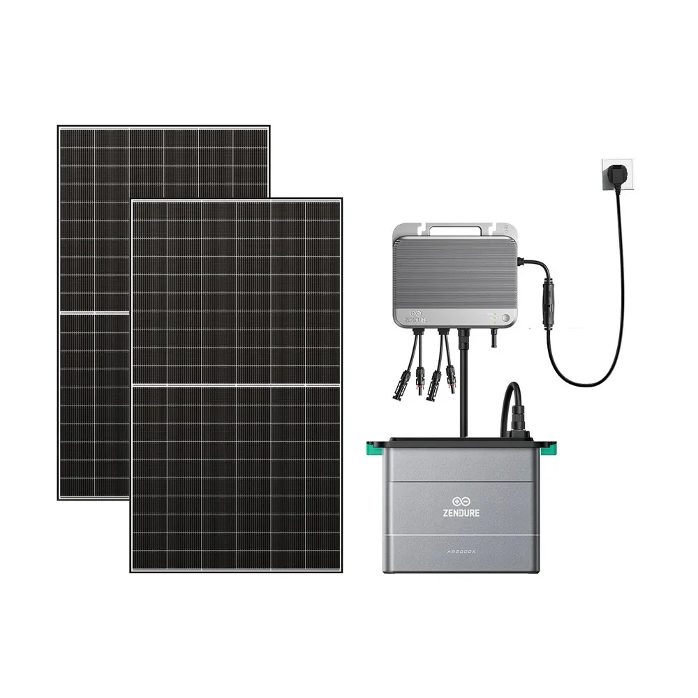 Zendure Solar Flow 800 Micro-omvormer voor balkon-energiecentrale, 1200W zonne-ingang, 800W AC in-/uitgang, weinig lichtproductie bij weinig licht, TOU-app.