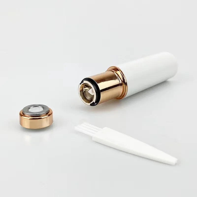 Facial Hair Removal Instrument Facial Shaver Lipstick Shaver Electric Hair Removal Machine Eyebrow Trimmer Ladies Epilator Mini