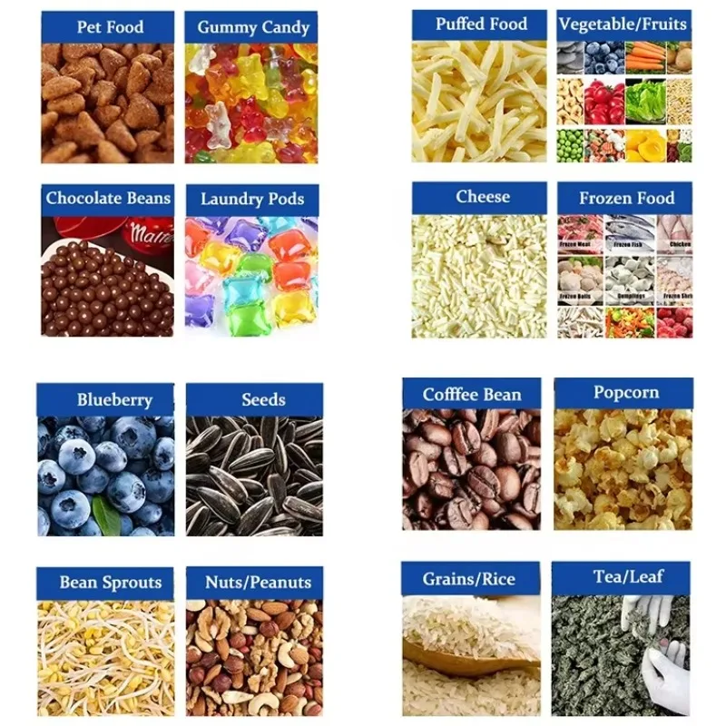 Automatic CE Approval Model Frozen Cheese Thread Combination Multi-head Weigher Packing Machine
