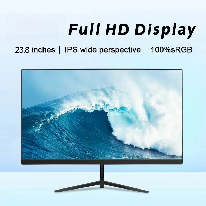 23.8-Inch IPS/VA desktop computer screen 1920x1080 75HZ office computer LCD monitor