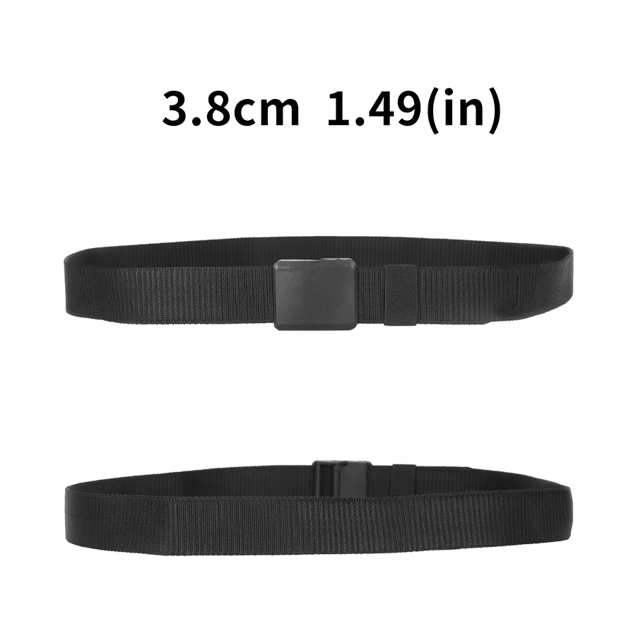 1Pc New Automatic Buckle Nylon Belt Outdoor Hunting Multifunctional Tactical Canvas Belt High Quality Men And WomenBelt