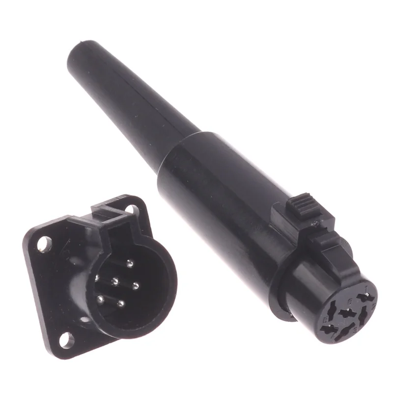 C245 T120 Soldering Iron Station Dedicated 6-core Plastic Socket Plug Replacement Socket