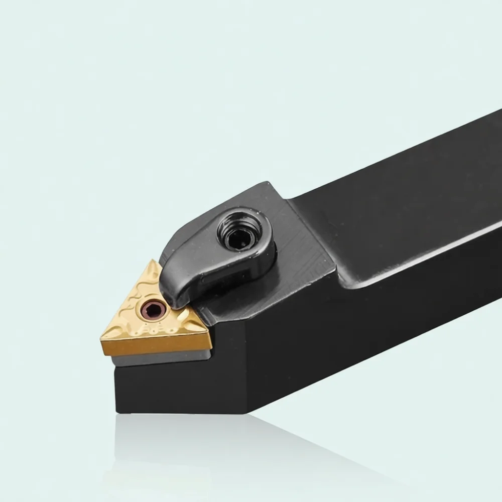 For Tonghui CNC Lathe Bar Turning Tool Holder MTENN WTENN 60 Degree Triangle Insert Shank External Cutter Metal Machining