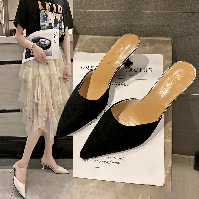 Women Shoes High Heeled Sandals Women New Summer Fashion Versatile Sandals Slim Heel Designer Shoes Minimalist High Heels Shoes