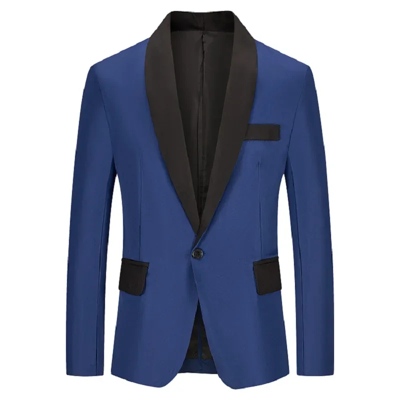 

2023 Spring and Autumn New European Youth Hot Free Men's Casual Suit Suit Coat