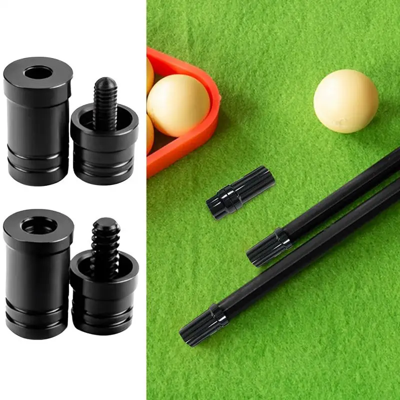 Joint Protectors For Pool Cues Pool Cue Billiards Stick Pool Joint Thread Cap Ergonomic Design  Joint Protectors for Pool Cues