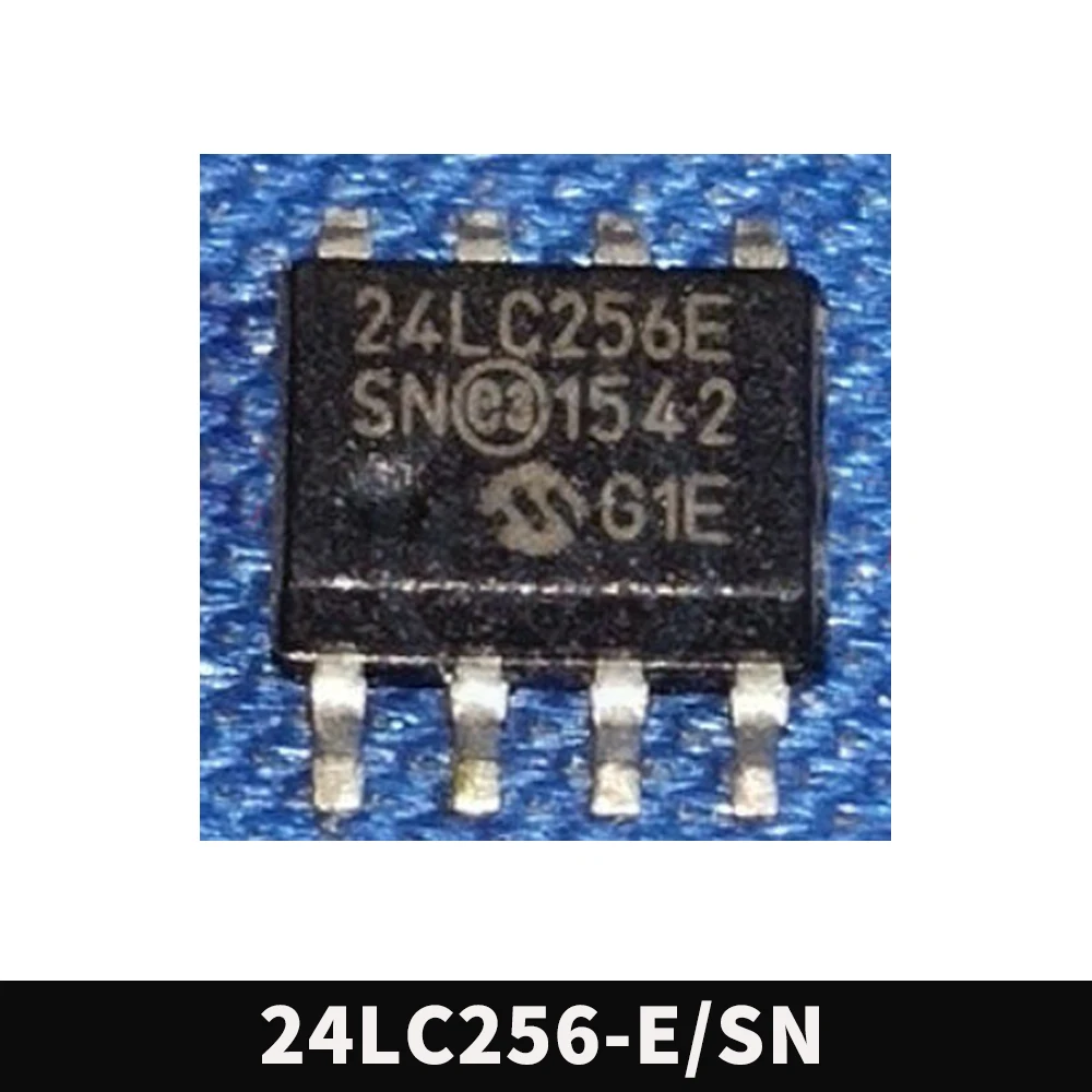 (5 Pcs) 24LC256-E/SN SOP-8 New Original Chip IC 24LC256E