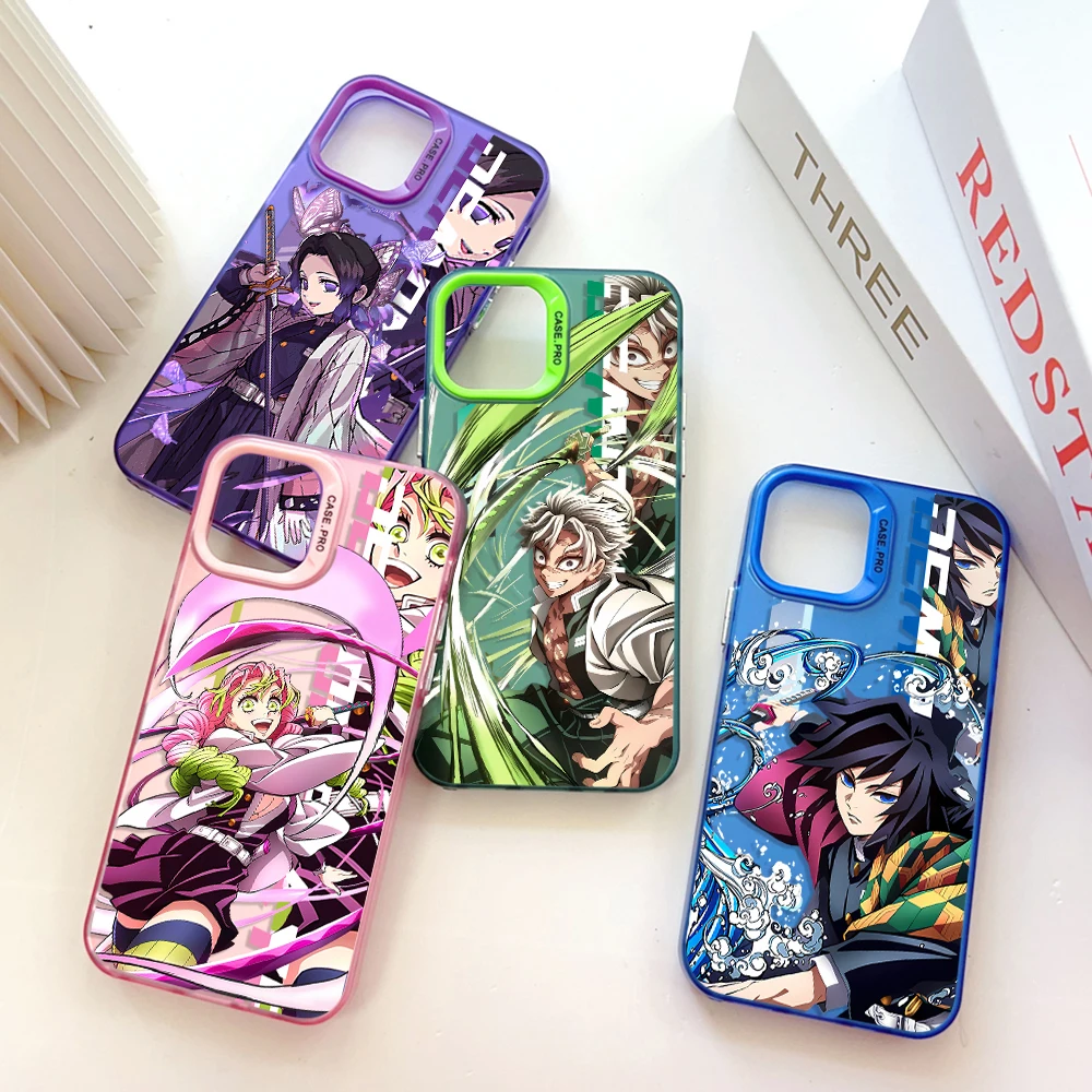 New Year 2024 Anime Demons Slayers Case for Xiaomi Redmi A1 13C 9C 9T Note 7 8 9 9S 10 11 12 13 Pro K60 Ultra 4G 5G Matte Cover