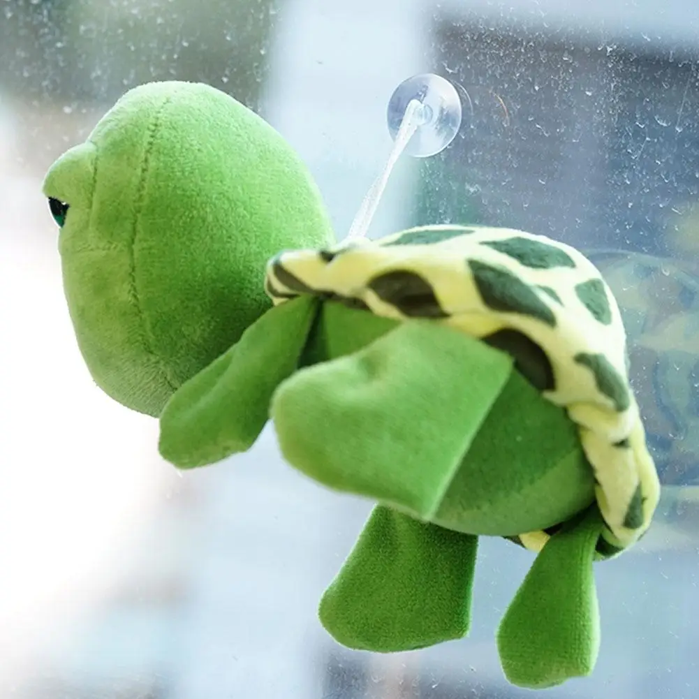 ตุ๊กตาเต่าขนนุ่มตาเขียวใหญ่ ของเล่นสัตว์น่ารักสำหรับเด็ก ของขวัญเด็ก ตุ๊กตาเต่าทะเล