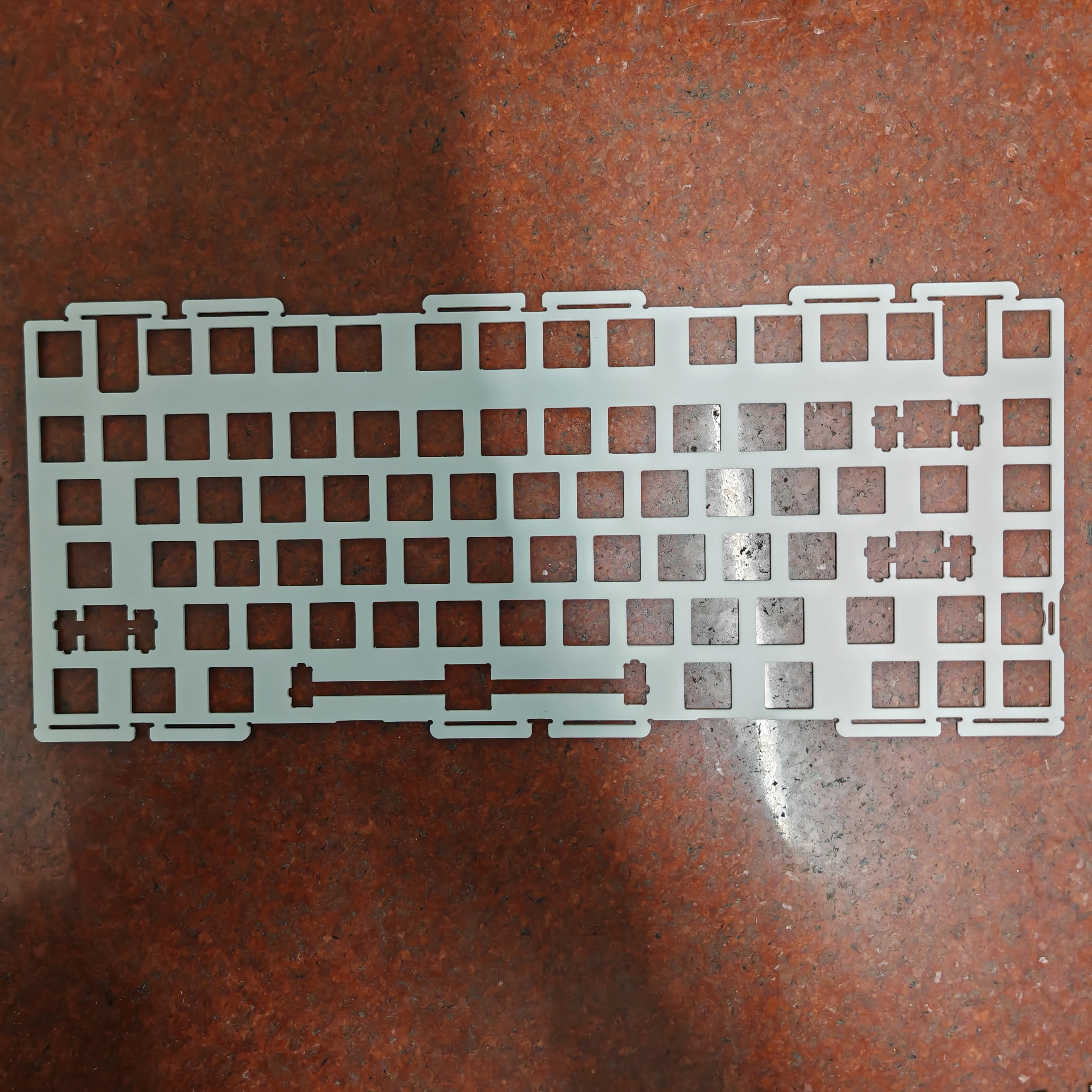 EVO75 Positioning Plate for Mechanical Keyboard Customized FR4 POM PP PC Carbon Plate Custom Gaming Keyboard Accessories DIY