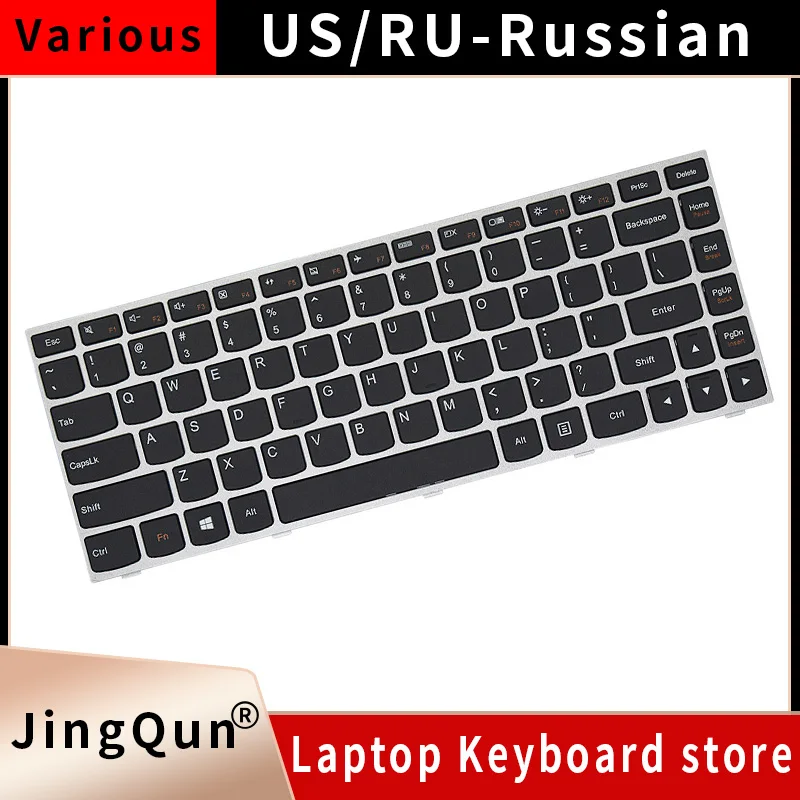 US NEW Keyboard For Lenovo IdeaPad 300-14 300-14ISK 300-14IBR 305-14IBD/Flex2 14 Flex2 14AP Flex2 14DAP English Laptop
