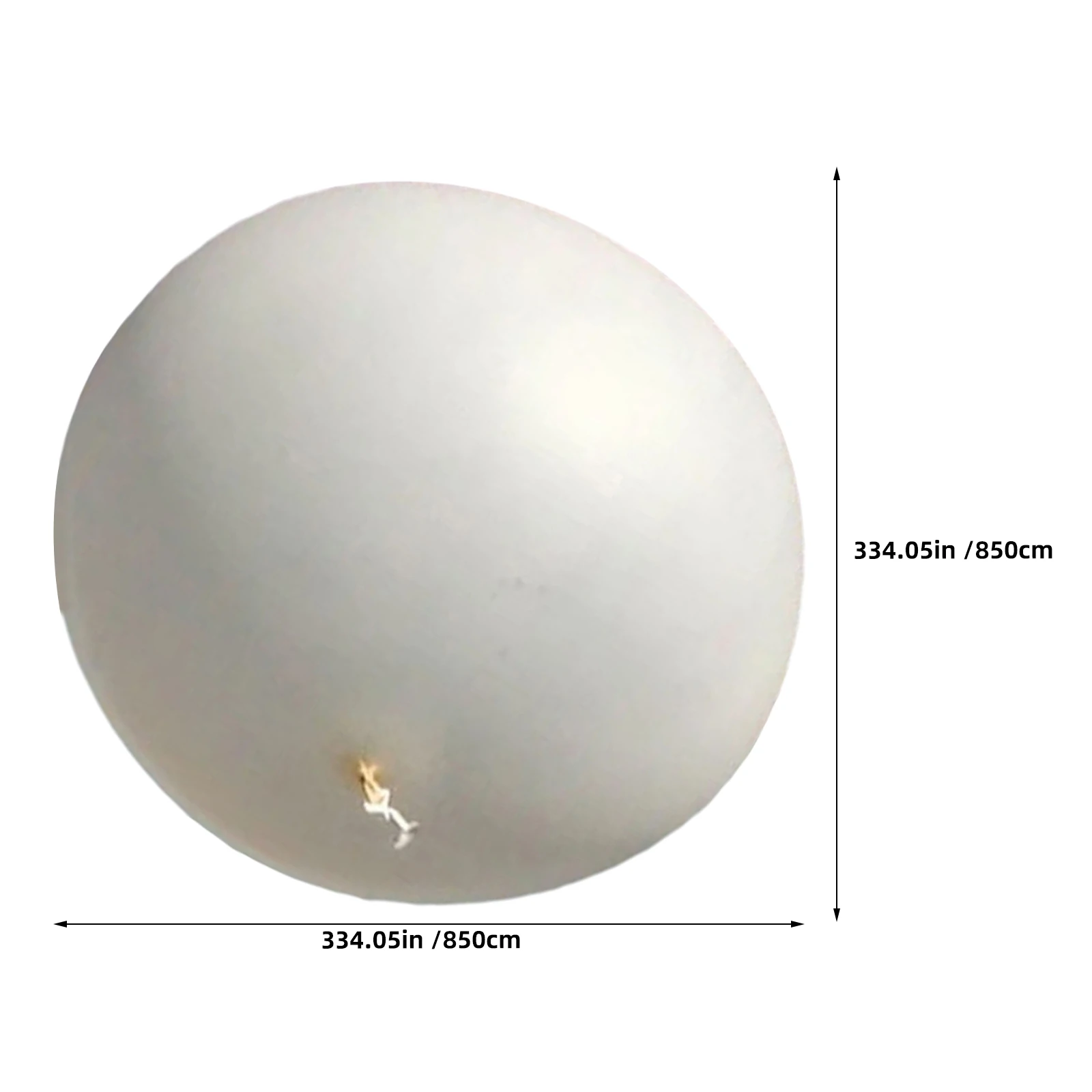 บอลลูนตรวจอากาศขนาด 1000 กรัม 334 นิ้ว สำหรับการศึกษาด้านอุตุนิยมวิทยา ทำจากยางลาเท็กซ์อย่างดี ทนทาน ใช้เป่าลมได้ เหมาะสำหรับตกแต่งงานกลางแจ้ง งานรื่นเริง และการวาดภาพ