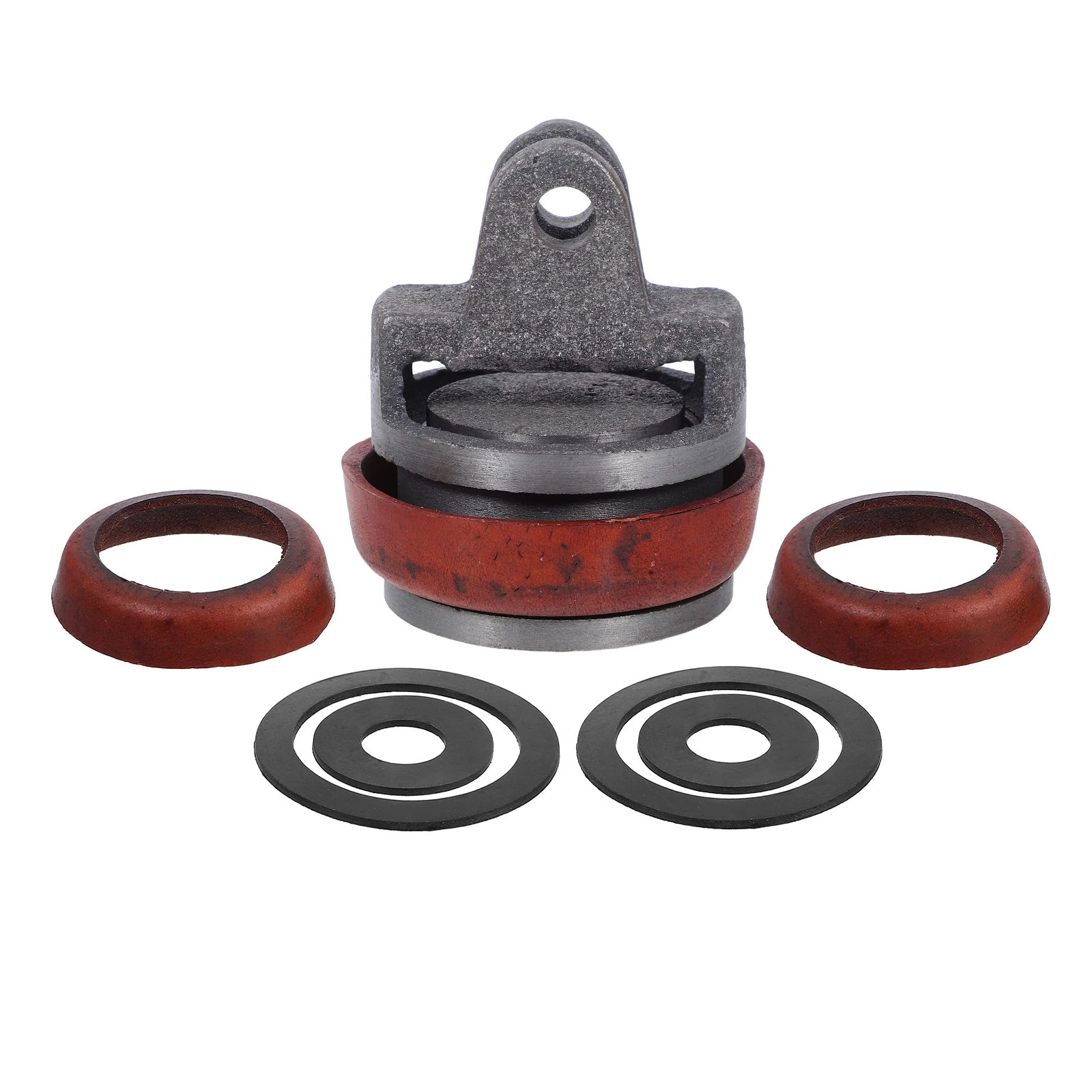 

Hand Pump Accessories Cast Iron Water Plunger Repair Kit Heavy Duty Shaft Sealing Parts Cup Manual Well Pump Replacement