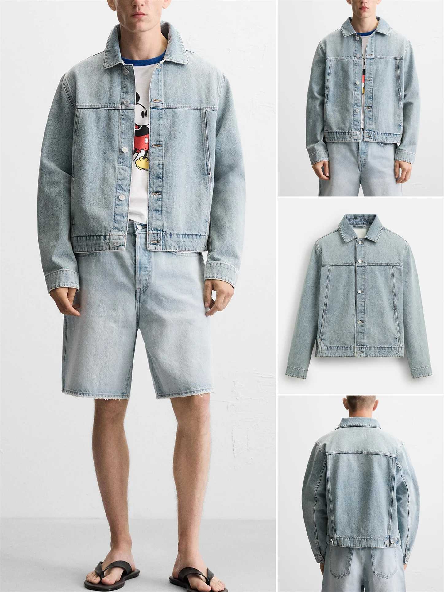 

Модный базовый прямой джинсовый тюнер для мужчин, приталенный крой, весна-осень, Новое поступление, классический длинный свек на одной пуговице