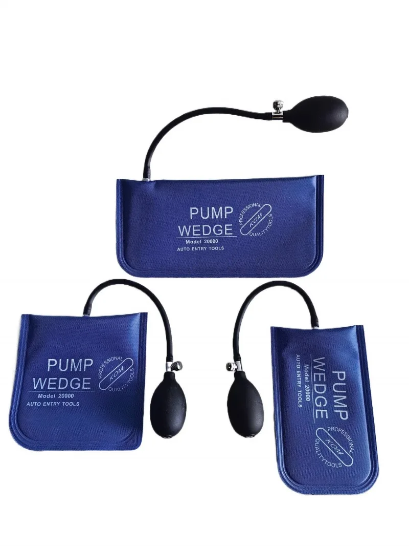 Super PDR Suministros para Cerrajeros, Herramientas de Cerrajería, Cuña de Aire Automotriz, Juego de Ganzúas de Aire para Abrir Puertas de Coche, Tamaños S M L