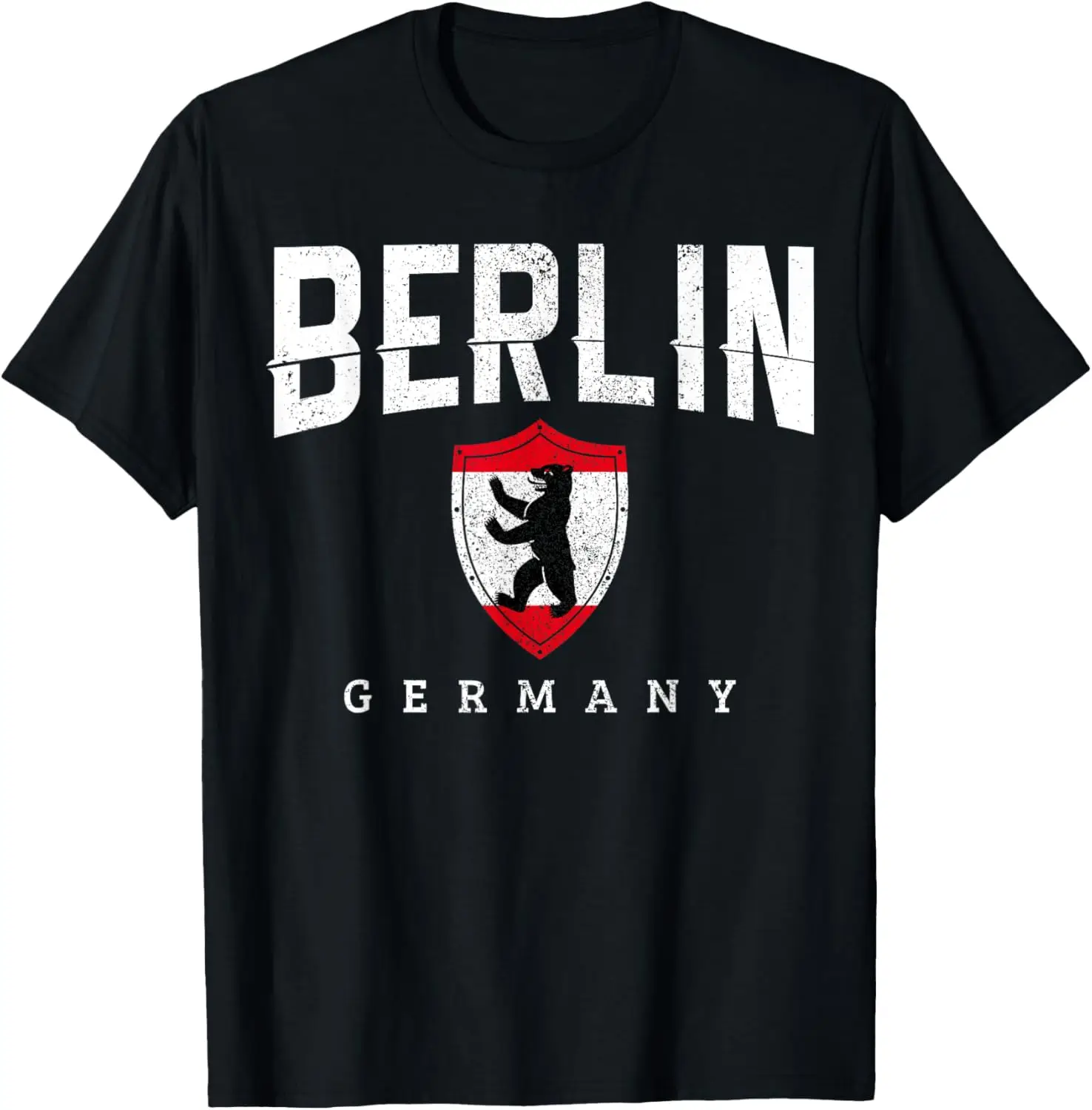 Berlin Germany Bear Flag Souvenir Travel German Gift T-Shirt