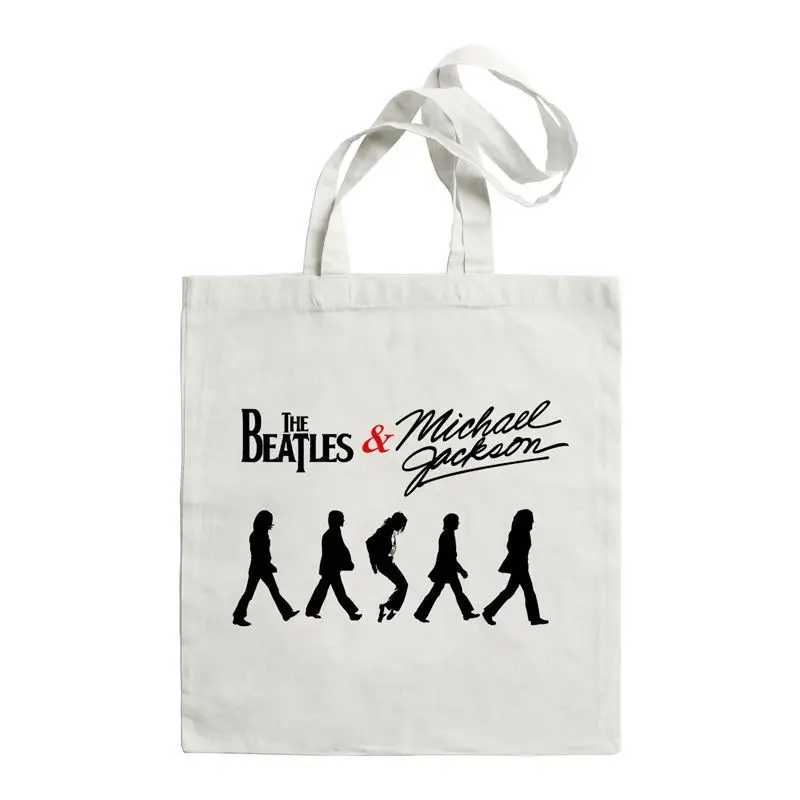 

2026 New Student Daily Necessities, Rock Band Canvas Bag, Classic Single-shoulder, Niche Hand-held Casual Canvas Bag