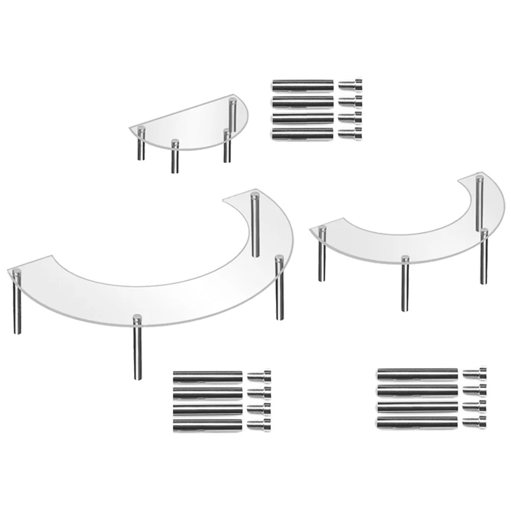 디저트 액세서리 케이크 디스플레이 스탠드 선반, 높이 3 차원 컵케이크 거치대 선반