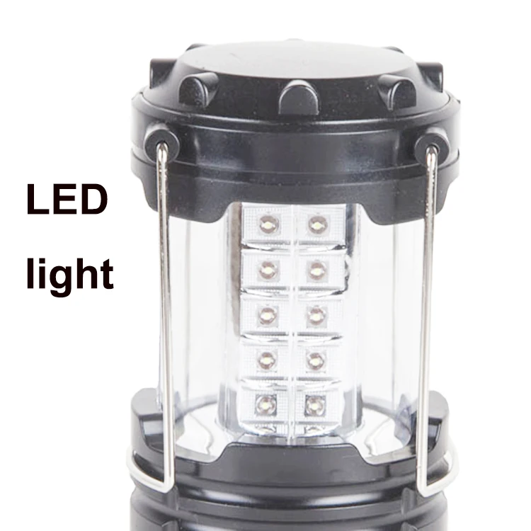 Picture 5: Solar Camping Lantern Rechargeable 30 LEDs Flashlights IPX4 Portable Survival Lanterns