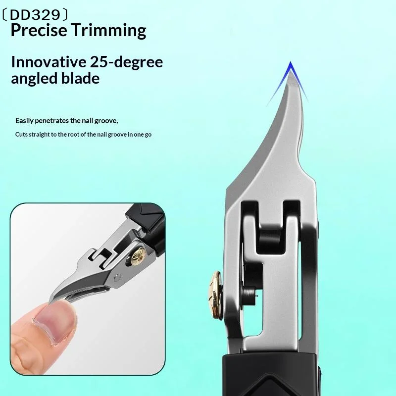 Gear-unlocked Nail Clippers Ergonomically Designed Suitable For Embedded Nails And Thick Nails〔DD329〕