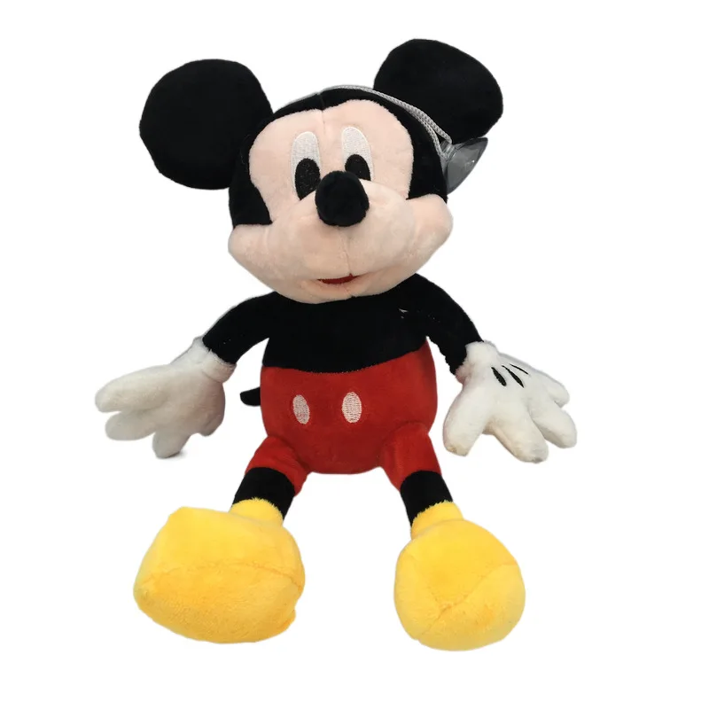 لعبة ديزني ميكي وميني القطيفة، 28 سم، دمية ميكي ماوس لطيفة ورائعة، هدية عيد ميلاد وعيد الميلاد للأطفال #3