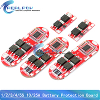 Bms 1s 2s 10a 3s 4s 5s 25a Bms 18650 Li-ion Lipo Lithium Battery Protection Circuit Board Module Pcb Pcm 18650 Lipo Bms Charger