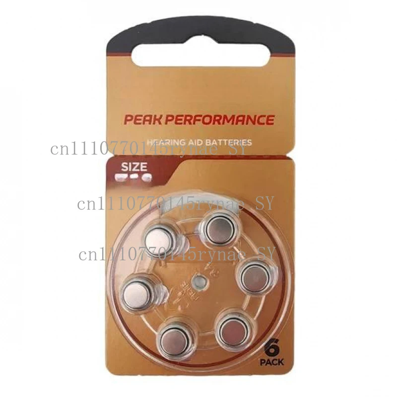 For Hearing Aids 1.45V Zinc Air Battery A312 312A ZA312 PR41 1500mAh 60PCS